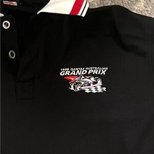 ULTRA RARE 1999 Australian Grand Prix Black Polo Shirt